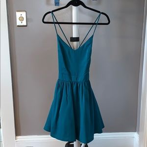 Tobi Open Back Skater Dress